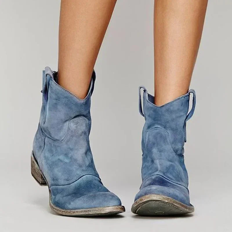LM | Suede ankle boots
