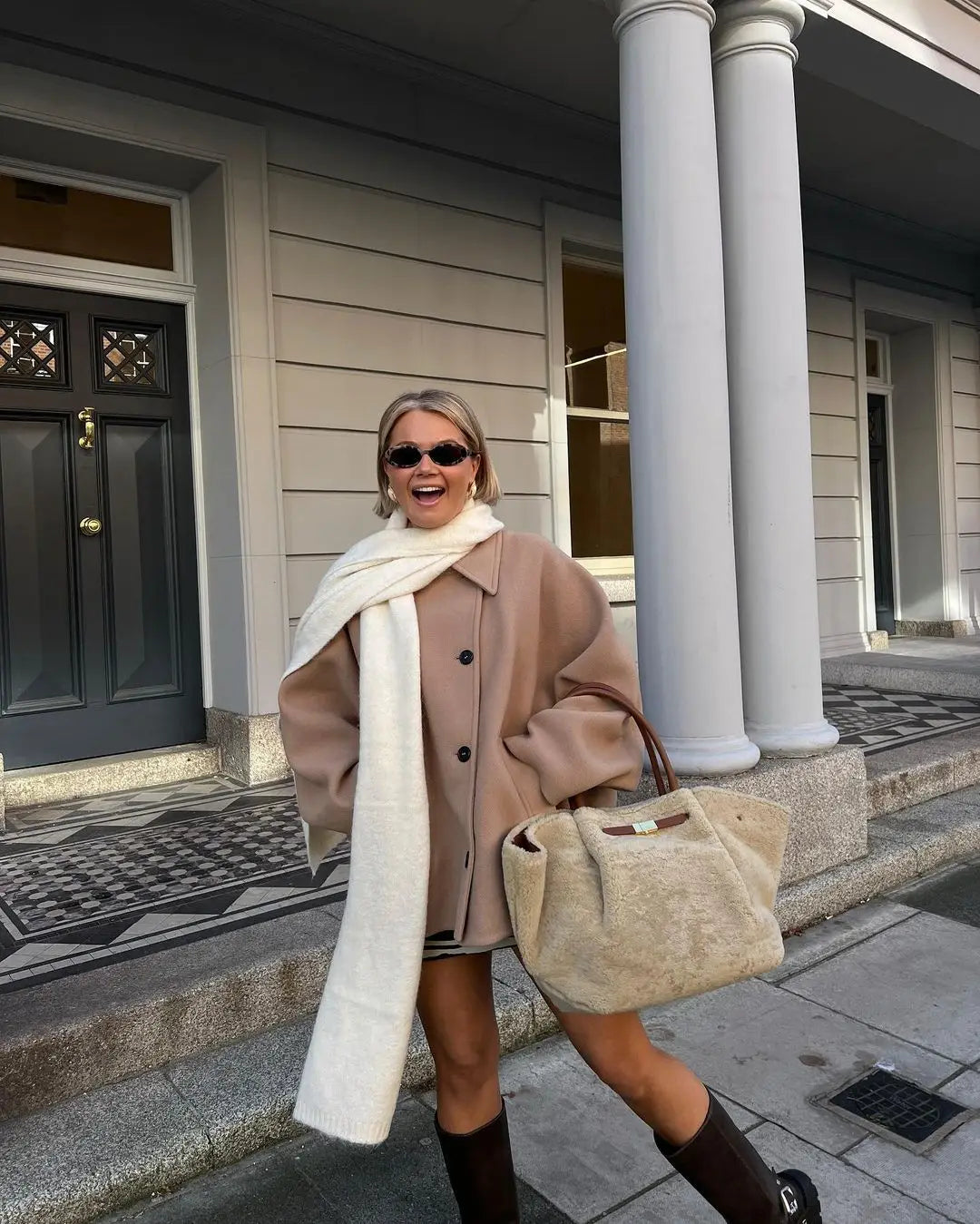 LM | warm trendy loose jacket