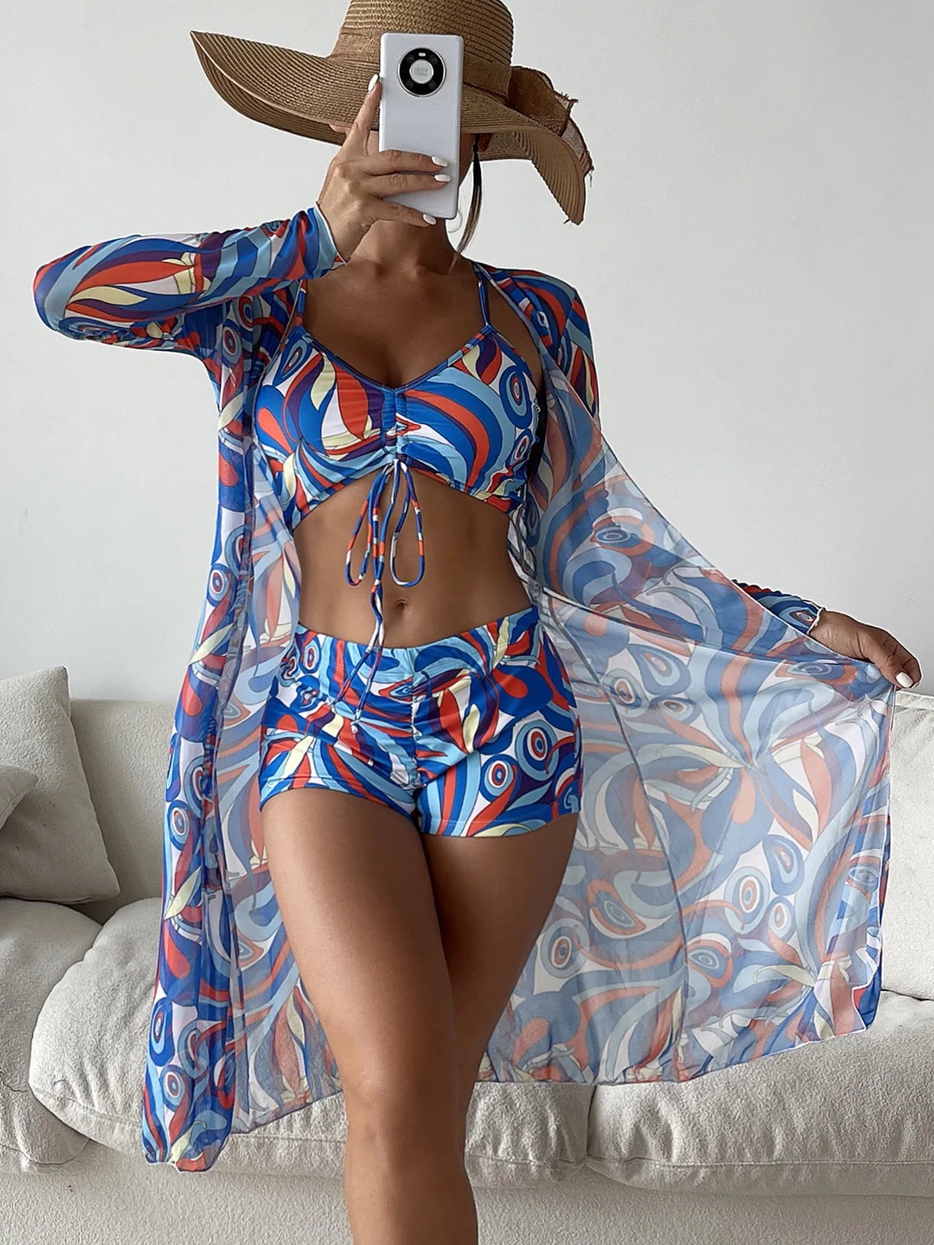 Finely Styled Bathing Suit With a Classic Look
