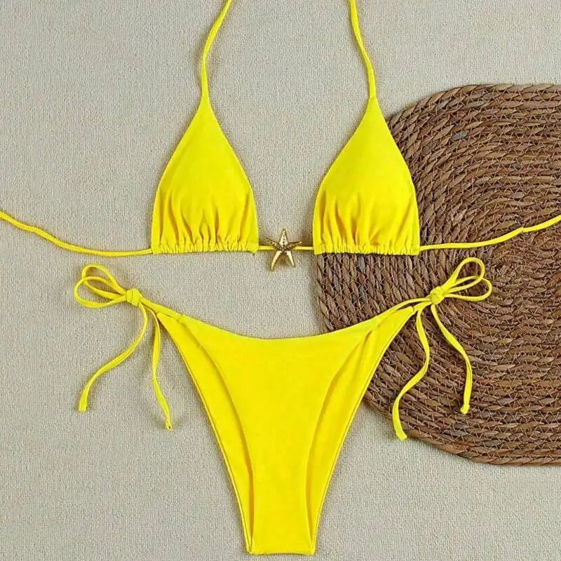 Beautifully Finished Bathing Suit in a Timeless Design