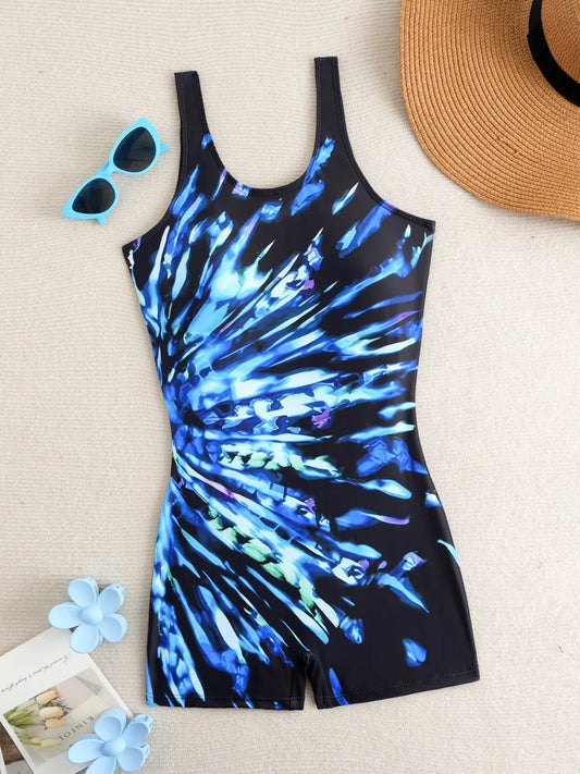 Inspired Swimsuit With a Contemporary Edge
