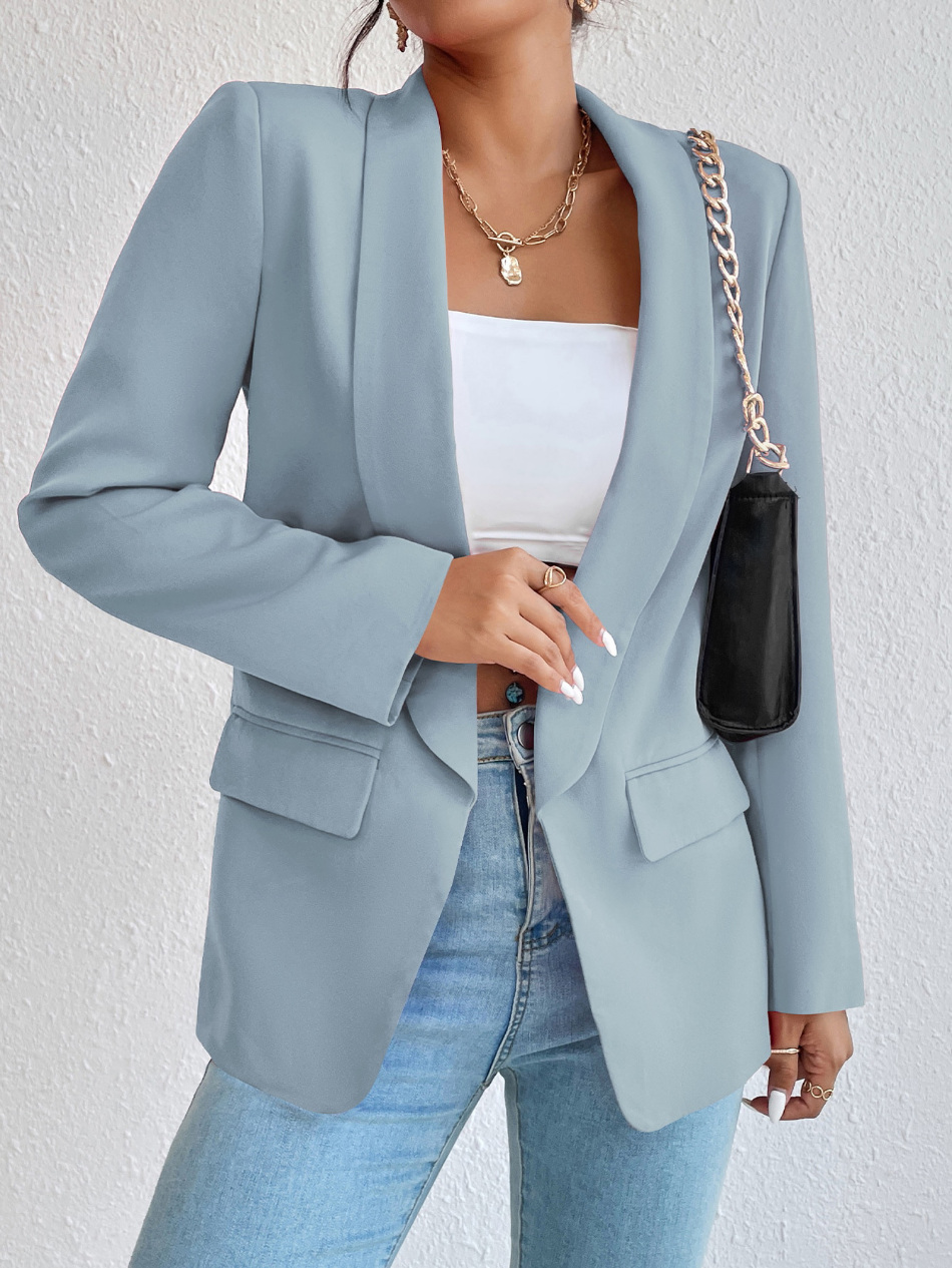 LM | Plain blazer for women