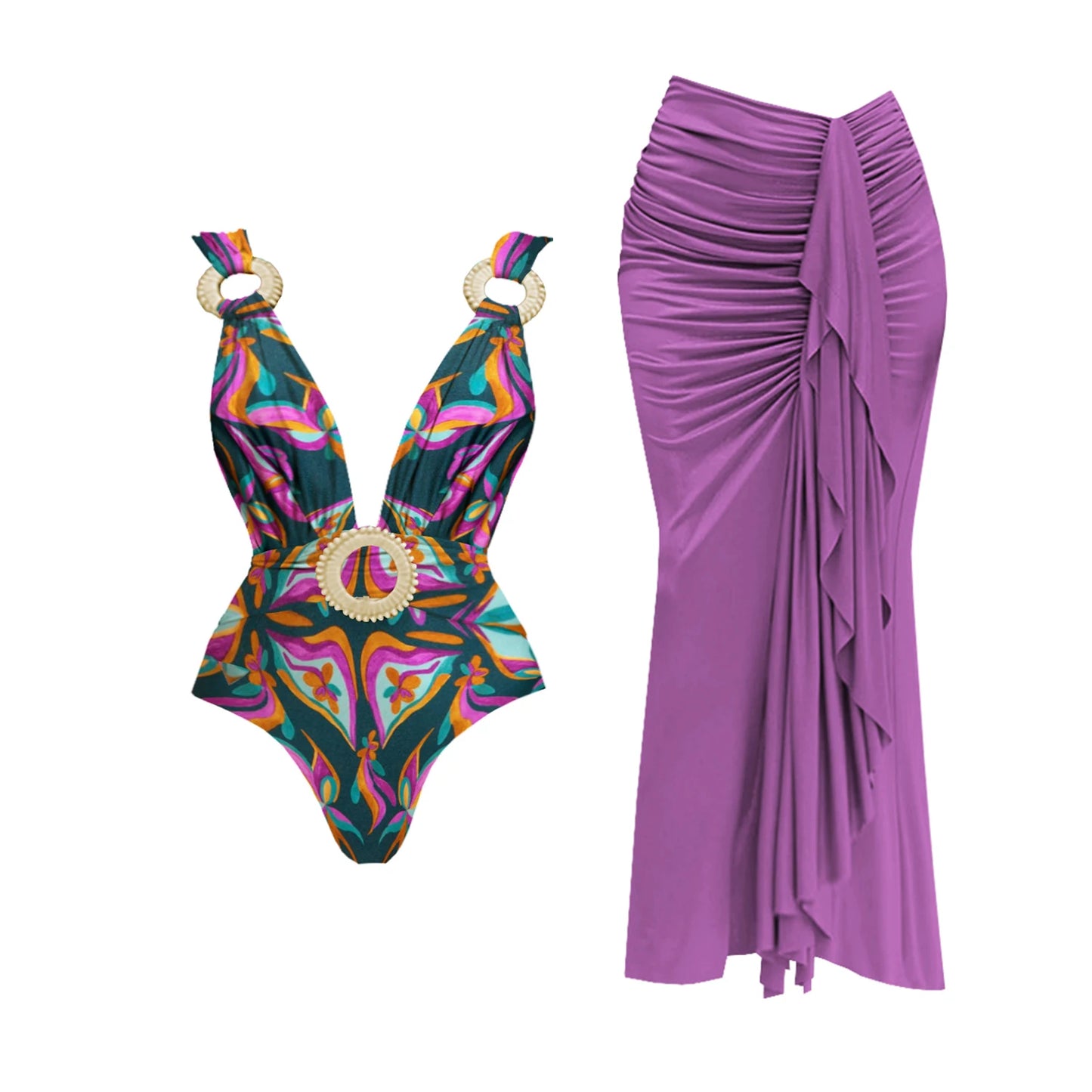 Inspired Swimsuit With a Contemporary Edge
