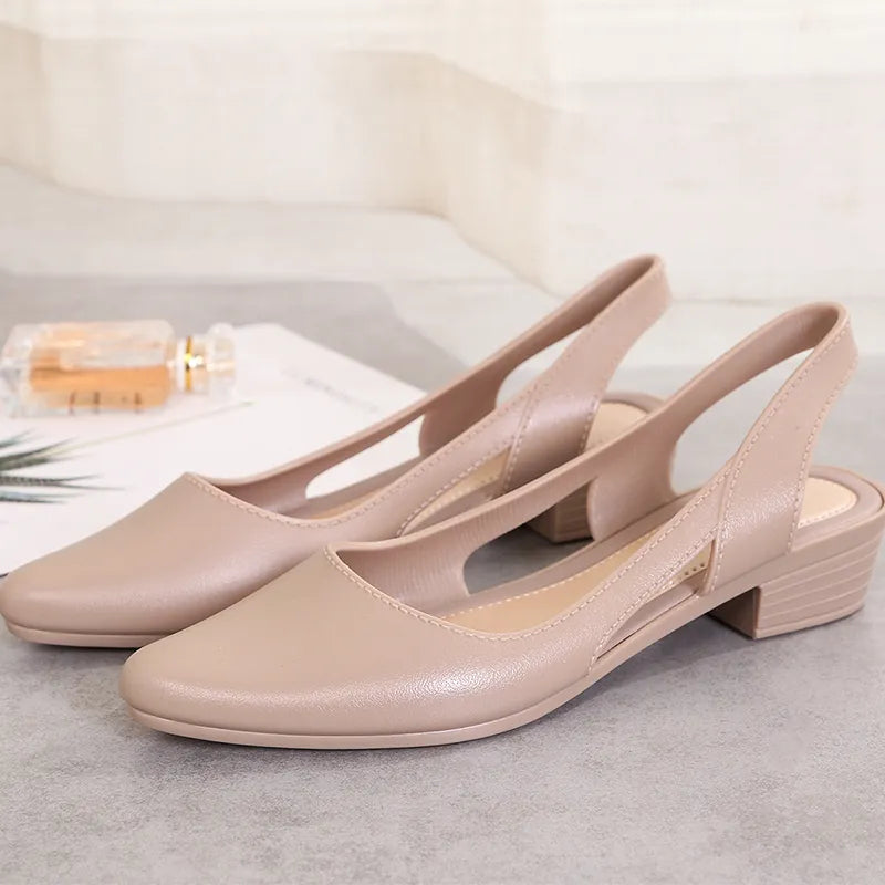 LM | Elegant slingback flats