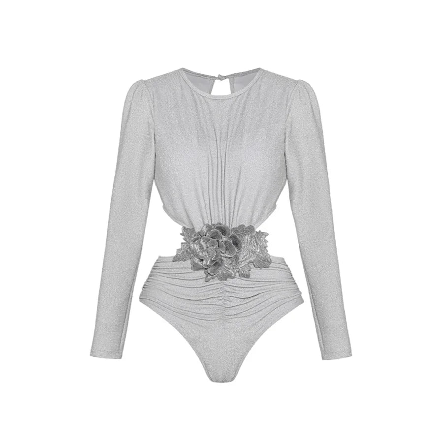 Beautifully Finished Bathing Suit in a Timeless Design