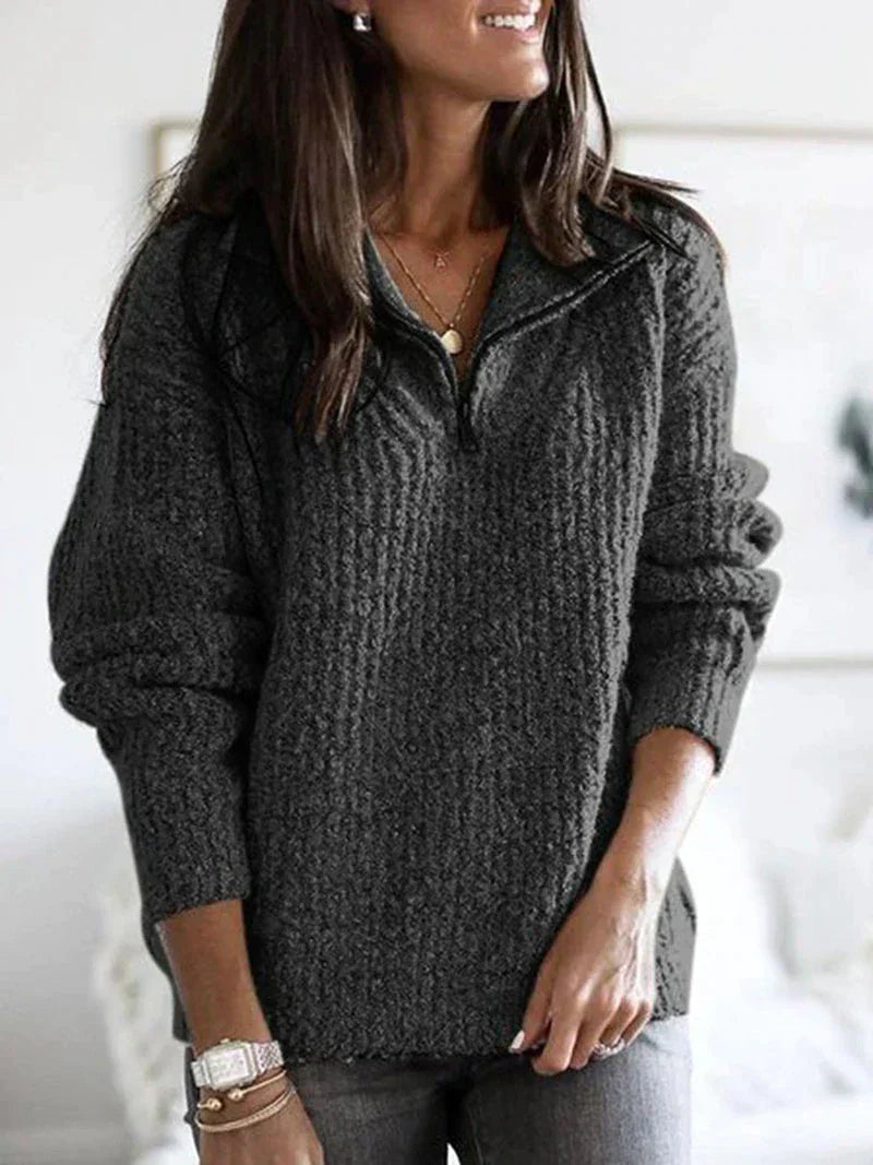 LM | Vintage sweater with zipper