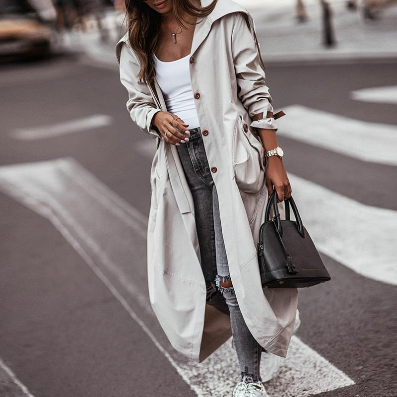 LM | Long jacket with pockets