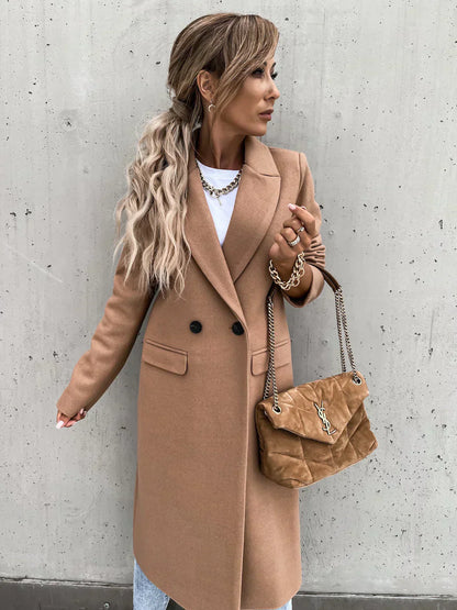 LM | elegant warm ladies coat