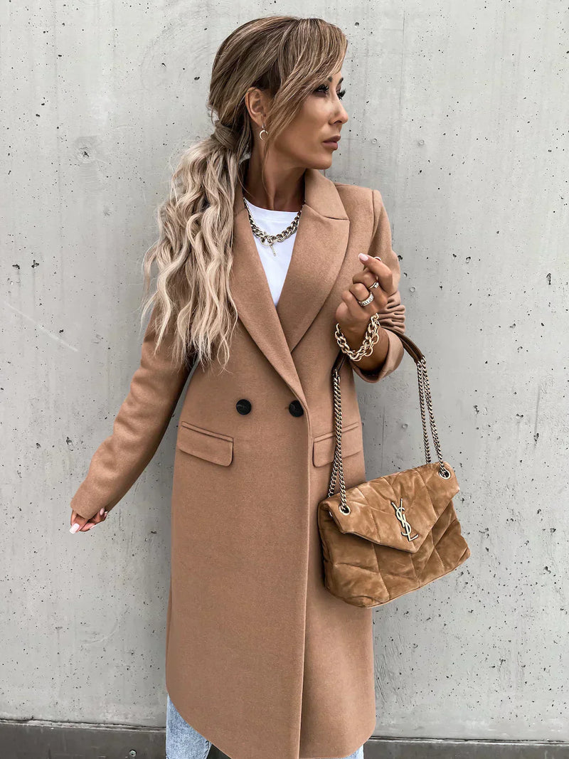 LM | elegant warm ladies coat