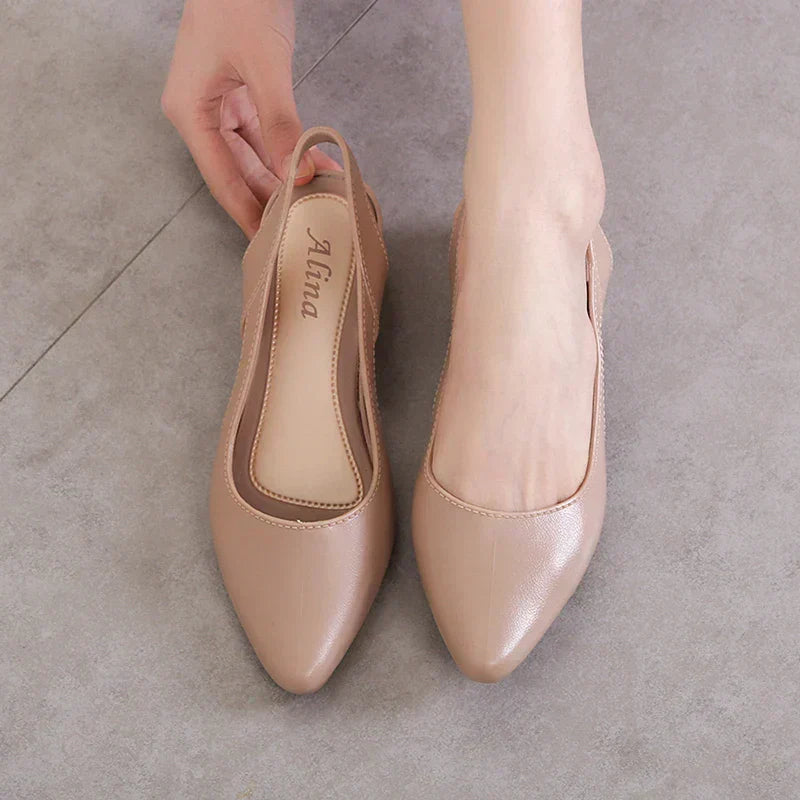 LM | Elegant slingback flats