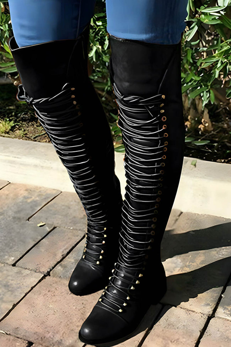 LM | Casual orthopaedic lace-up boots