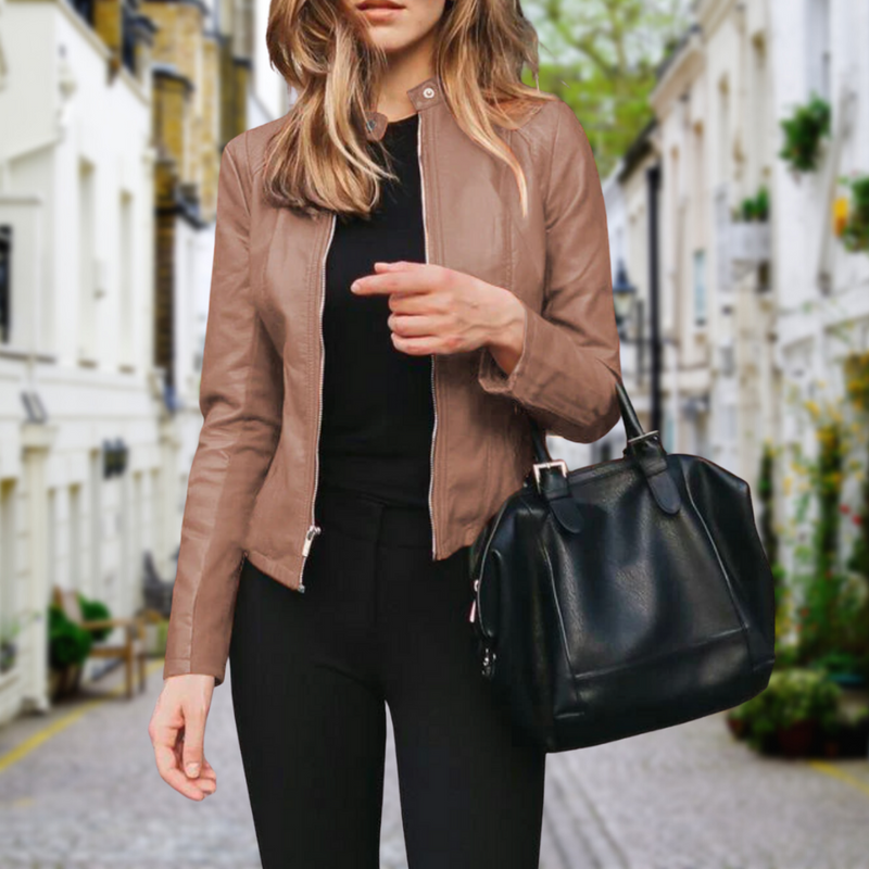 LM | Elegant zip jacket for women