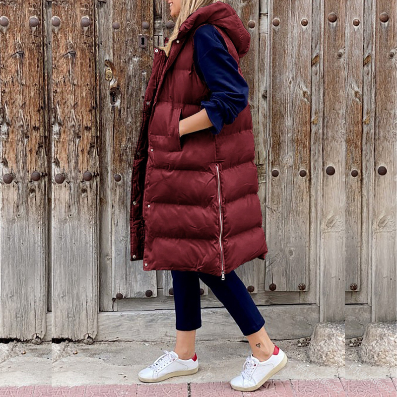 LM | Long bodywarmer for women