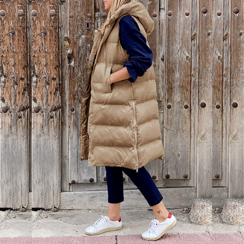 LM | Mariana Long vest for women