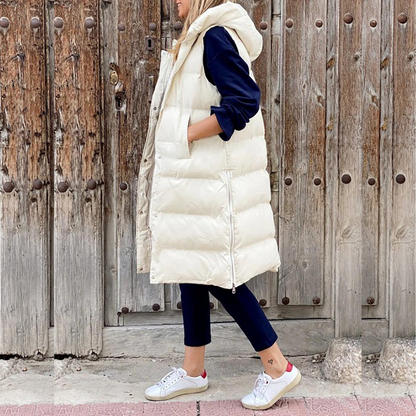 LM | Mariana Long vest for women