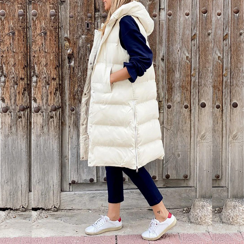 LM | Long bodywarmer for women