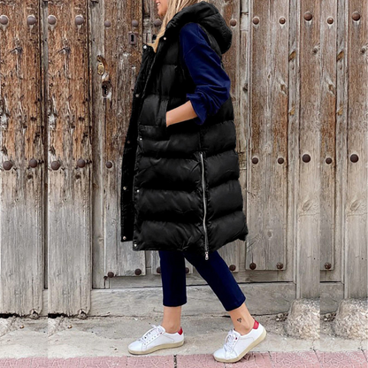 LM | Mariana Long vest for women
