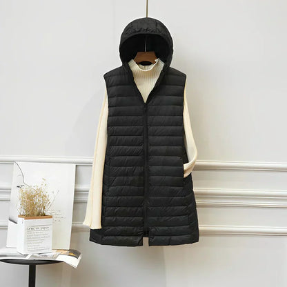 LM | long jacket without sleeves