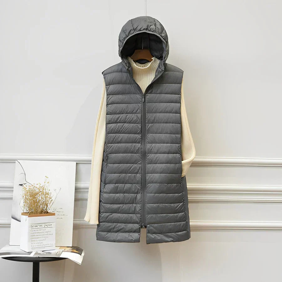 LM | long jacket without sleeves