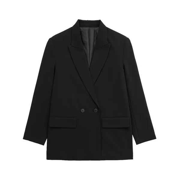 LM | elegant long-sleeved blazer with a structured design