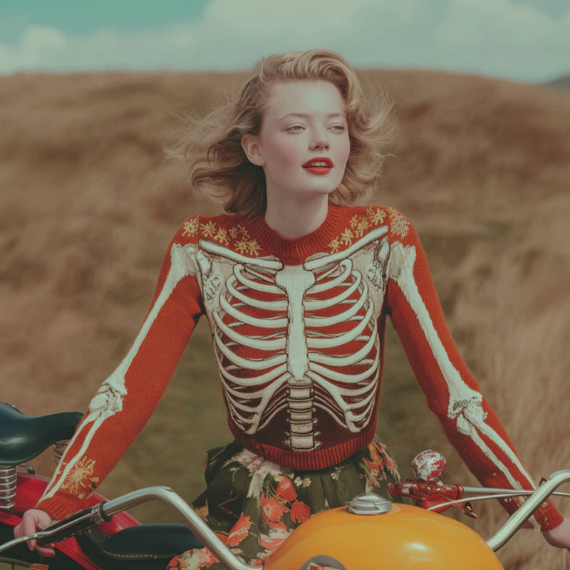 Timeless Vintage Style Jumper
