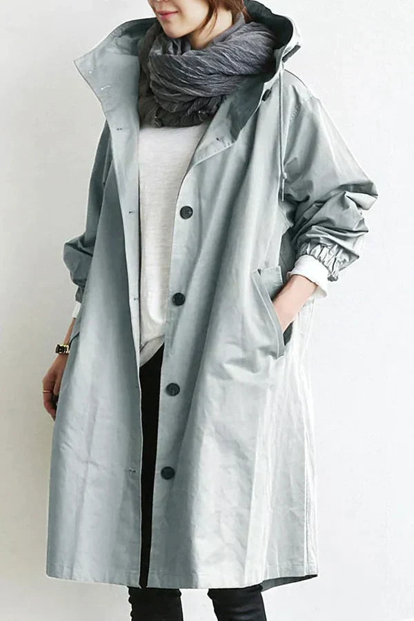 LM | long outdoor jacket with hood