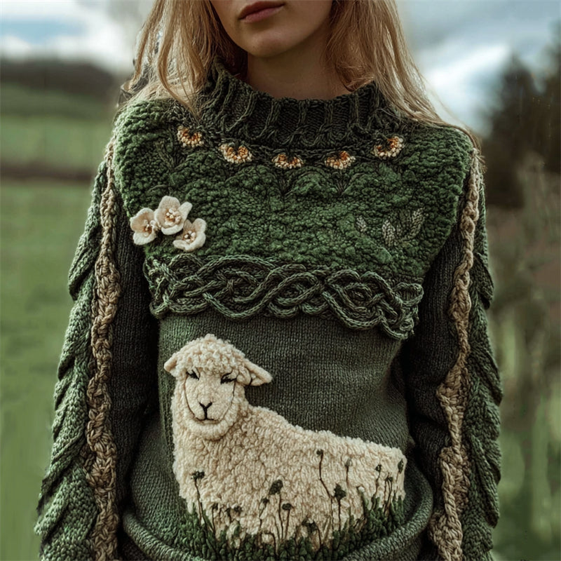 Timeless Vintage Style Jumper