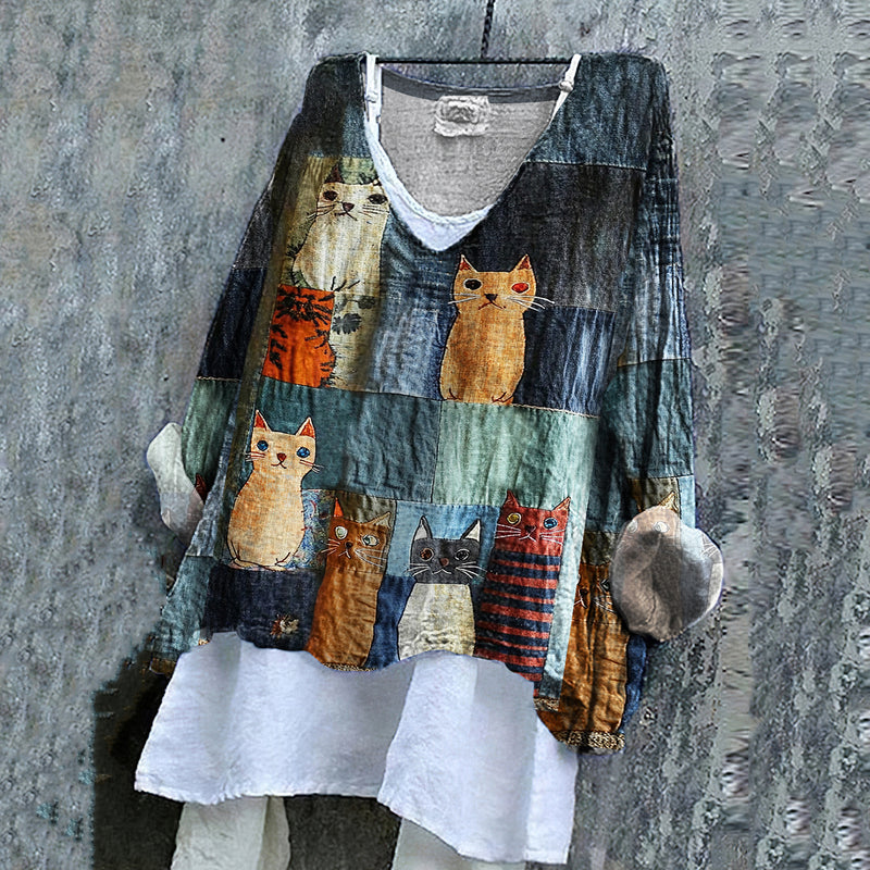 Timeless Vintage Style Blouse