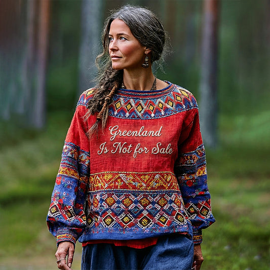 Women's Greenland Is Not For Classic T-shirt elevenforest