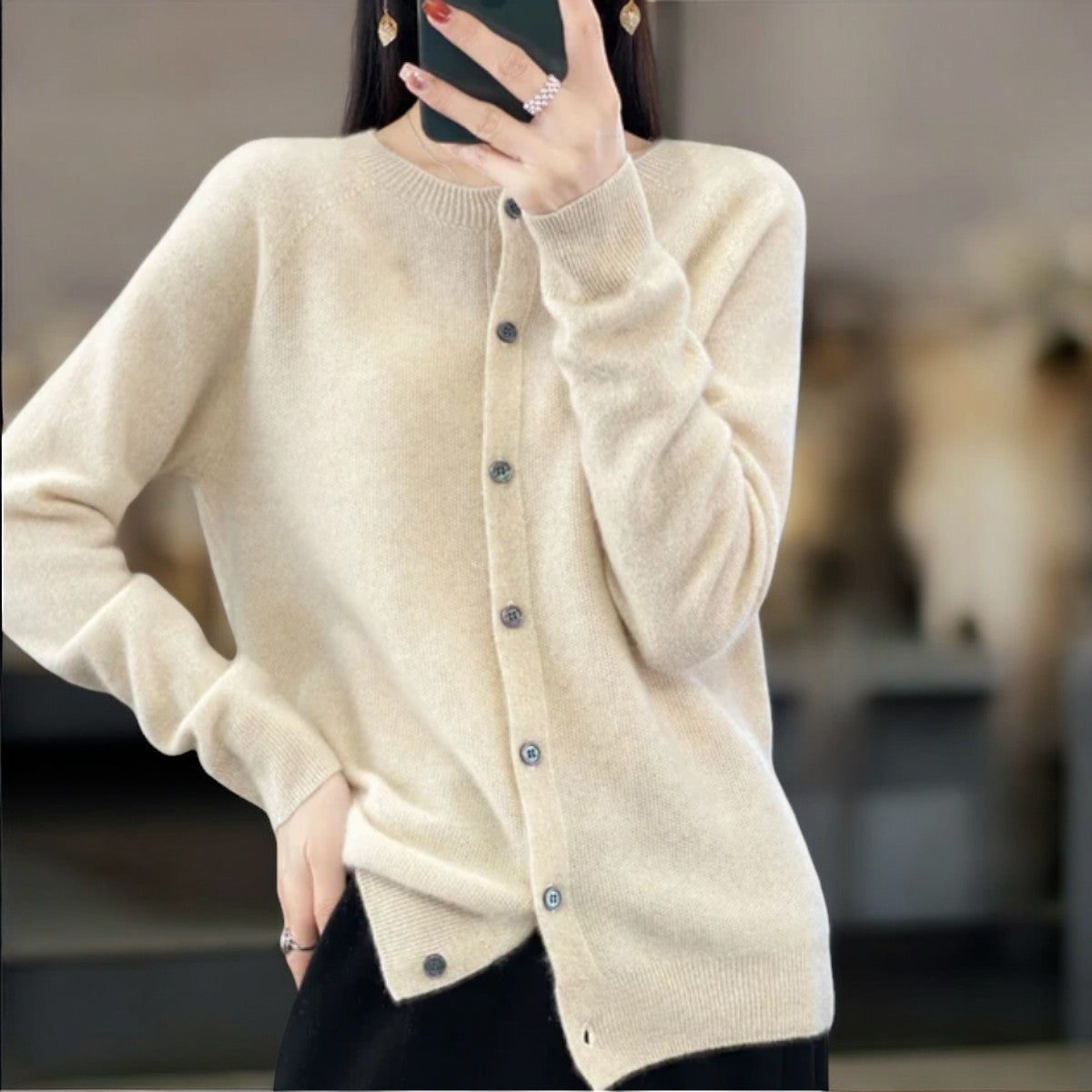 Timeless Vintage Style Jumper