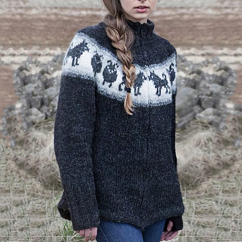 Timeless Vintage Style Jumper