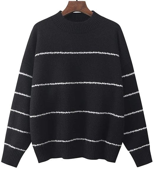 LM | Striped knitted cute sweater
