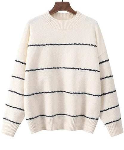 LM | Striped knitted cute sweater