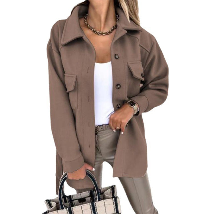 LM | elegant jacket with buttons and pockets