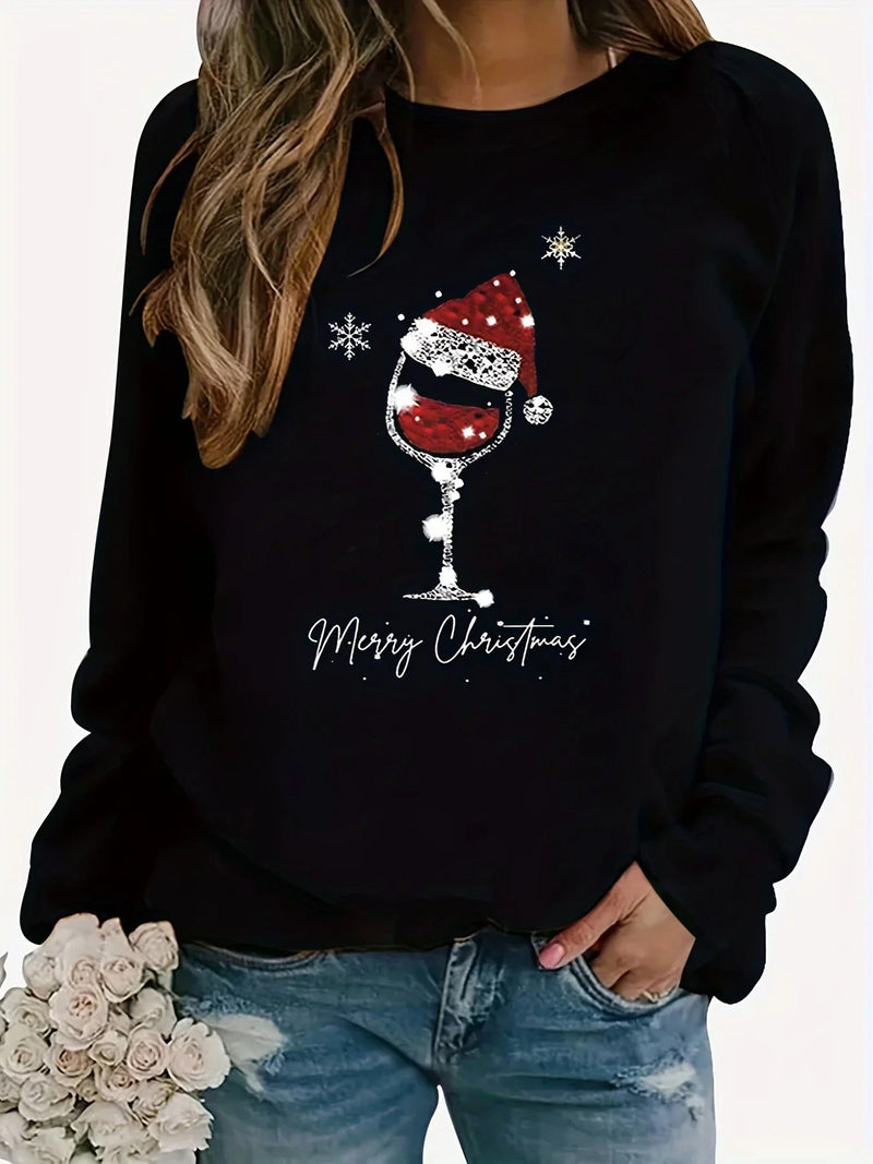 LM | MW - Festive sweatshirt with Christmas magic