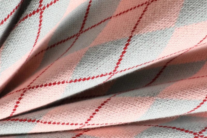 LM | MW Vintage diamond check knit sweater