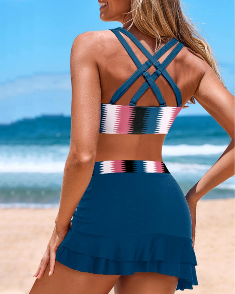 Barina® | Multicolored High-cut Bikini