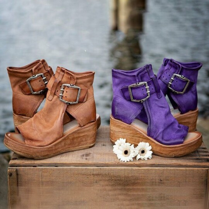 LM | Boho wedge sandals