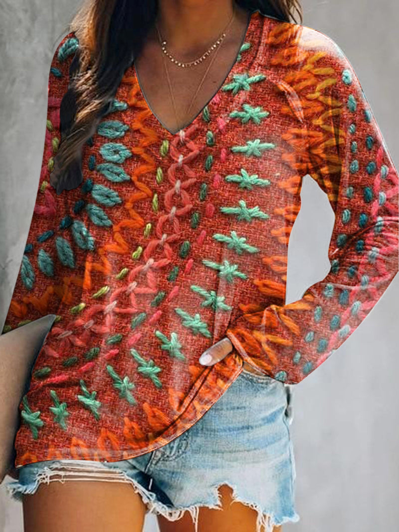 Timeless Vintage Style Top