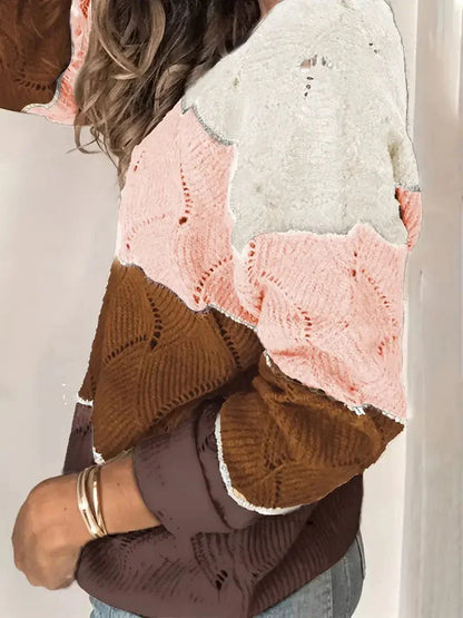 LM | Sweater with V-neck