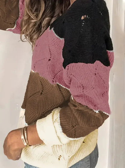 LM | Sweater with V-neck