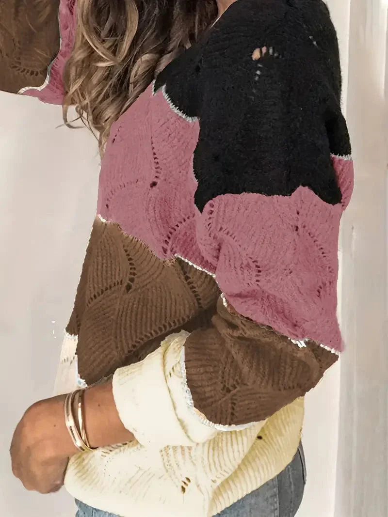 LM | Sweater with V-neck