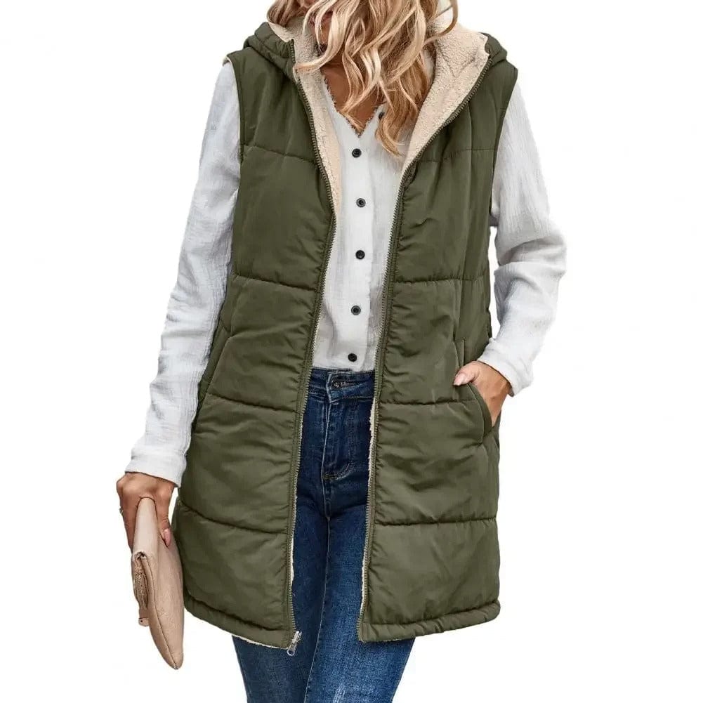 LM | Ladies hooded vest