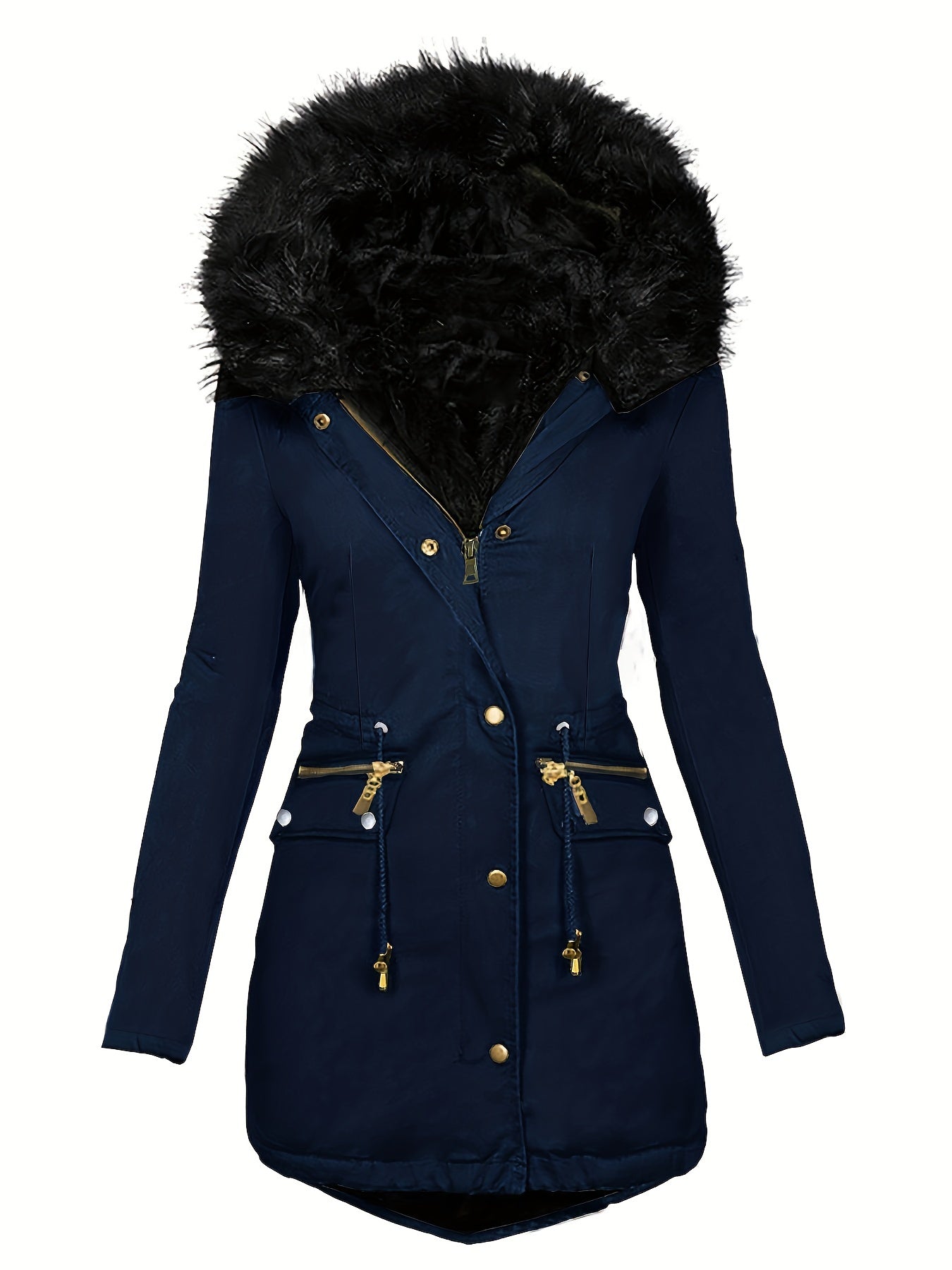 LM | Cozy fur coat for women