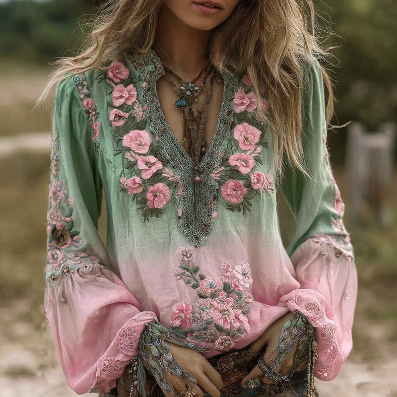 Timeless Vintage Style Blouse