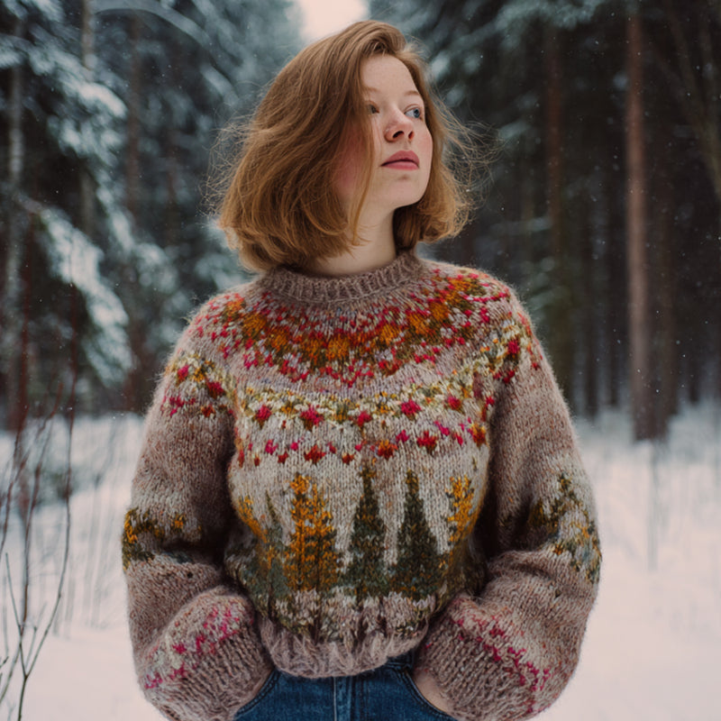 Timeless Vintage Style Jumper