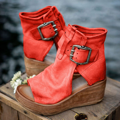 LM | Boho wedge sandals