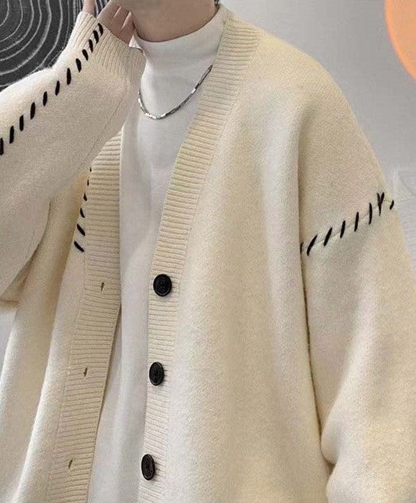 LM | Vintage V-neck cardigan sweater