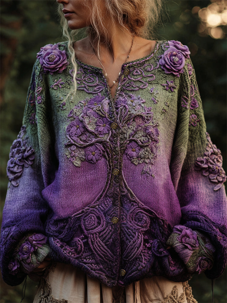 Timeless Vintage Style Cardigan
