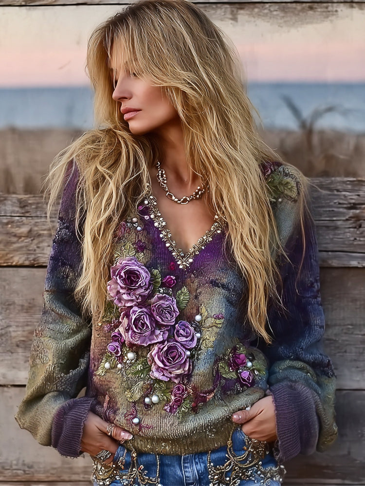 Timeless Vintage Style Jumper
